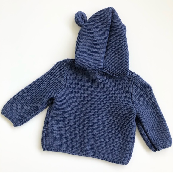 Baby Gap Garter Bear Cardigan Sweater 3-6 Months - Picture 2 of 6
